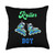 Inline Skating Rollerblading Inliner Roller Blades Boy Inline Skating Roller Blade Skater Derby Sport Throw Pillow, 18x18, Multicolor