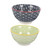 EXQUIMEUBLE 2Pcs threaded bowl french onion salad serving utensils food containers candy bowl pho soup bowls prep bowls Rice Serving Bowls Creative Bowls Ceramic Soup Bowls rice bowl ceramics