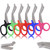 OdontoMed2011 UTILITY UNIVERSAL SCISSORS 7.25" MULTI-PURPOSE 6 SHEARS QUALITY INSTRUMENTS ODM