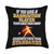 Badminton Player Sports Lover Coach Graphic If You Love Badminton Player Shuttlecock Lover Coach Graphic Throw Pillow, 18x18, Multicolor
