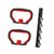 B Baosity Adjustable Kettlebell Handle Grip Handle Dumbbell Push up for Plates Strength Training Anti Slip with Base Kettlebell Grip, Set B