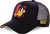 Daffy Cartoon Duck Character Black Baseball Adjustable Snapback Cap/Hat
