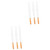 Yardwe 6 Pcs Roasting Sticks Marshmallow Sticks Barbecue Forks Marshmallow Roasting Forks Tool Wooden Handle Bamboo