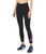 Champion, Authentic, 7/8, Moisture Wicking, Leggings for Women, 25" (Plus, Black Mirrored Script, Small