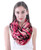 Lina & Lily Camouflage Print Women's Infinity Loop Scarf Lightweight (Pink Camo)