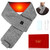 Electric Heating Scarf, Heated Neck Warp, Adjustable Heating Scarf USB Heated Scarfs for Men Women Rechargeable