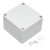 Awclub Waterproof Dustproof IP65 ABS Plastic Junction Box Outdoor Universal Electric Project Enclosure Gray 3.3"x3.2"x2.2"(83mmx81mmx56mm)