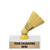 Crown Awards Badminton Trophy - 6" Gold Badminton Shuttlecock Trophy Prime