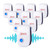 Ultrasonic Pest Repeller 10 Pack Rodent Repellent Ultrasonic Plug in Mice Repellent Indoor Pest Defense Plug in Device Pest Control Ultrasonic Pest Repellent for Ant Spider Rodent Mosquito Roach