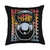 Kettlebell Lifting Workout Gifts Kettlebell Groovy Lifting Workout Throw Pillow, 18x18, Multicolor