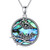 MONGAS Bat Necklace 925 Sterling Silver Bat Viking Gothic Goth Halloween Jewelry Gifts for Women