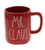 Rae Dunn by Magenta MR. CLAUS Red LL Coffee Mug