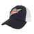 Tee Luv MTN Dew Hat - Mesh Back Mountain Dew Soda Hat (Black and White)