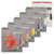 Gamma Synthetic Gut 17g Black Tennis Racquet String (6 Sets)