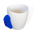 Dubbs Hardware Rock Climbing Mug - Rock Climbing Gear - Climber Hold Mug - Mountain Climbing Accessories and Gifts - Rock Climbing Hold Mug - Great Training for your Grip! (Electric Blue)