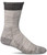 Sockwell Men's Elevate Crew Moderate Compression Sock, Lt. Grey - M/L