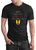 Motivational Tennis Player Gift, for Uncle's Retirement - Never Underestimate an Old Man with a Tennis Racket Navy Multicolor Multi Size Black T-shirt