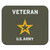U.S. Army Veteran Logo Low Profile Thin Mouse Pad Mousepad