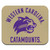 Western Carolina Catamounts Low Profile Thin Mouse Pad Mousepad