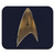 Star Trek Discovery Delta Shield Low Profile Thin Rubber Mouse Pad Mousepad
