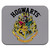 Harry Potter Hogwarts Crest Low Profile Thin Mouse Pad Mousepad
