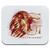 Harry Potter Gryffindor Watercolor Crest Low Profile Thin Mouse Pad Mousepad