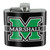 Marshall Secondary Logo Stainless Steel 5oz Hip Drink Kidney Flask
