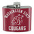 Washington State Cougar Stainless Steel 5oz Hip Drink Kidney Flask