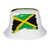 Jamaica Flag Bucket Hat for Mens Womens Summer Sun Hat Abstract Fisherman Cap Beach Packable Hat Outdoor Travel Sun Caps?Green