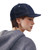 Clakllie Soft Denim Trucker Hat Short Brim Baseball Cap Umpire Short Bill Cap Fashion Golf Cap Flat Brimmed Dad Hat,Navy