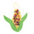 Fun Express Crinkle Tissue Paper Corn Craft Kit - Makes 12 - No Glue Needed - Fall Crafts for Kids