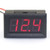 SMAKN® 2 Wires Red Dc 4.0v-30v LED Panel Digital Display Voltage Meter Voltmeter