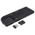 SALALIS Mini Keyboard,2.4GHz Wireless Keyboard with Touchpad,Small Keyboard Wireless Mini Thin USB Backlit Keyboard Wireless Touchpad Rechargeable Ultra