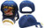 Thank A Vet Veteran for Your Freedom Star Eagle Navy Blue Baseball Cap Hat