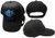 Black Official EMS EMT First Responder Adjustable Cap Paramedic Ambulance Hat