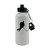 Personalized Custom Hockey Player Aluminum White Finish 20 Ounce 600ML Sport Water Bottle Customizable (Black)