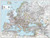 National Geographic Maps: Europe Political Wall Map - Compact - 21.5 x 16.25 inches - Front Lamination