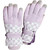 Checkered Winter Gloves Women Warm Sensitive Touch Screen Gloves Texting Lined Windproof Cold Weather Work Gloves (Purple)