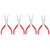 4-Pack Needle Nose Pliers Extra Long Needle Nose Plier (6-Inch)