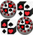 80Pcs Casino Party Supplies Casino Plates and Casino Napkins Party Set,7"Poker Paper Plates Poker Napkins for Casino Night Poker Theme Club Poker Casino Birthday Party Decorations |Serves 40 (Casino) 80Pcs Casino Party Supplies Casino Plates and Casino Napkins Party Set,7"Poker Paper Plates Poker Napkins for Casino Night Poker Theme Club Poker Casino Birthday Party Decorations |Serves 40 (Casino)