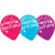 Amscan 115064 Latex Balloons, One Size, Multicolored