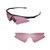 Walleva Replacement Lenses for Oakley M Frame Sweep Sunglasses - Multiple Options Available (Pink)