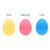 EX ELECTRONIX EXPRESS 78EGG3PK Egg Shaped Colorful Hand Exercise Balls