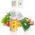 inbloom Indoor Plant Food Hydroponic Nutrients, A&B Plant Food Water Soluble Solid Fertilizer Supplies for Hydroponics System, Suitable for Vegetables Fruits Flowers Herbs