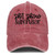 Shit Show Supervisor Hat Shit Show Supervisor Cap Red Baseball Cap Golf Hat Dad hat
