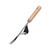 YARNOW 2pcs Puller Tool Lawn Weeder Planting Mini Rake Gardening Rake Weeding Hoe Weeding Sickle Hand Cultivator Weeding Fork Manual Weeders Portable Weeder Trowel Iron Anti-Bending