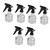 Milisten 6 Pcs Water Spray Bottle for Plants Refill Bottle Spray Bottle Cleaning Spray Bottles Spray Bottles for Plants Fine Mist Spray Bottle Metal Spray Bottle Liquid Set