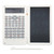 Cyrank Calculator with Notepad, Scientific Calculators 10 Digits Display Calculators Desktop Foldable Calculators for Students Office School(White)