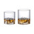 Old Fashioned Whiskey Glasses - Gifts For Otter Lover, Grandfather, Men, Women, Dad, Mom, Son, Husband, Brother, Father Day, Birthday Gift - Set of 2