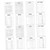 SEWACC 16pcs Fun Note Pads Artistic Notepad Black Sticky Notes Notepad for Work Mini Notepads Blank Notepad Mini Office Supplies Memo Pads Notebook Student Multifunction Paper